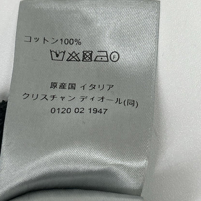 DIOR ディオール 21SS 113J692A0614 ブラック オブリーク パイル Tシャツ トップス