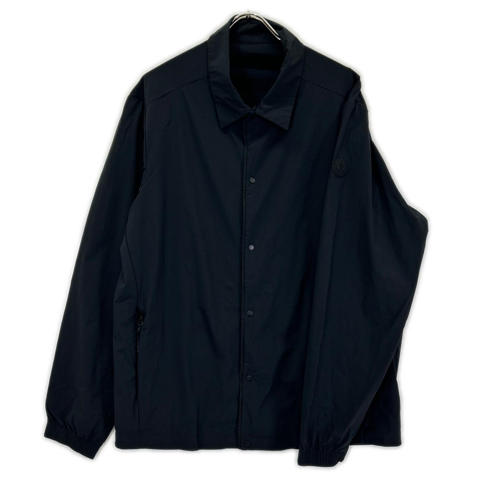 MONCLER モンクレール 23年 GIRARDIN ブラック ナイロン シャツジャケット ジャケット