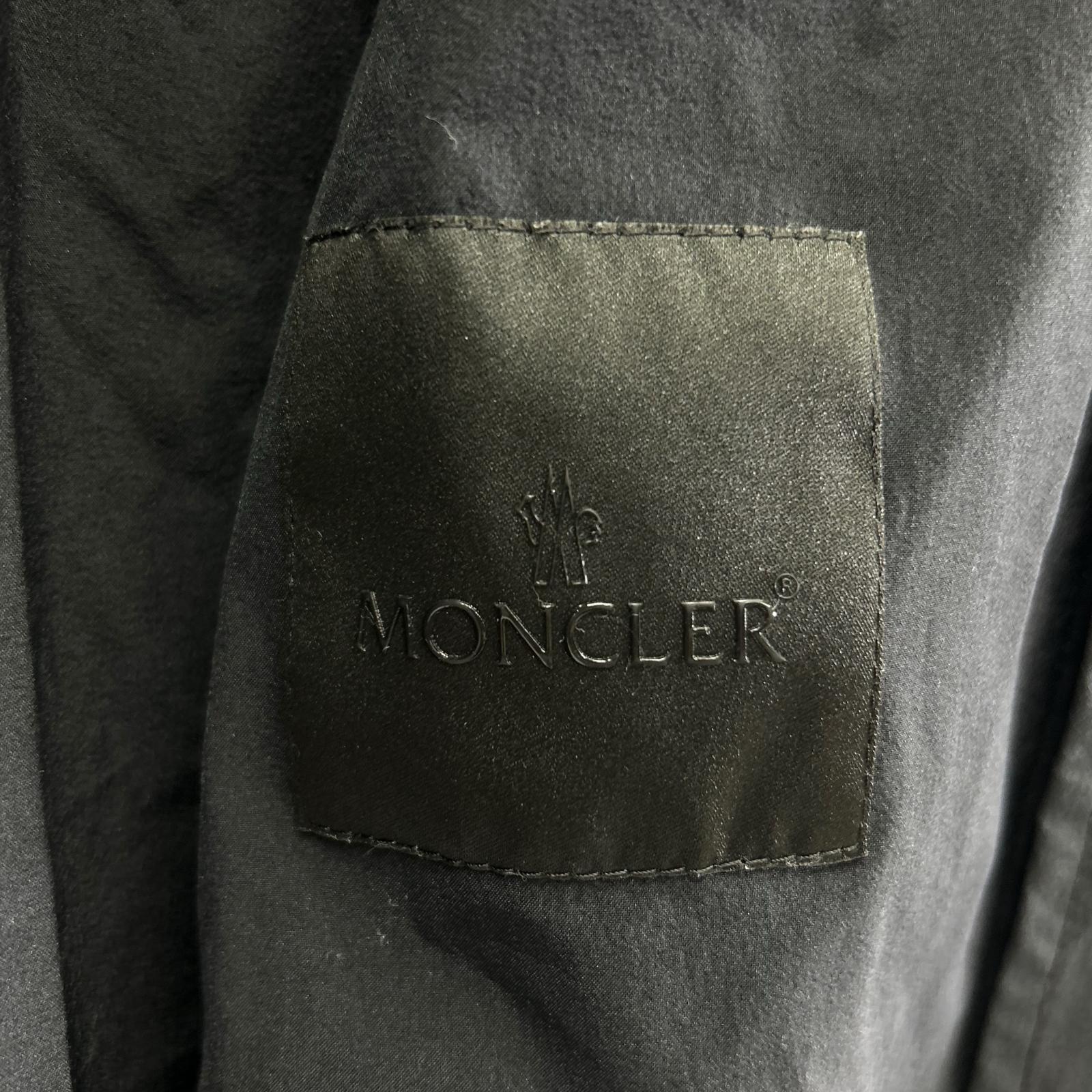 MONCLER モンクレール 23年 GIRARDIN ブラック ナイロン シャツジャケット ジャケット