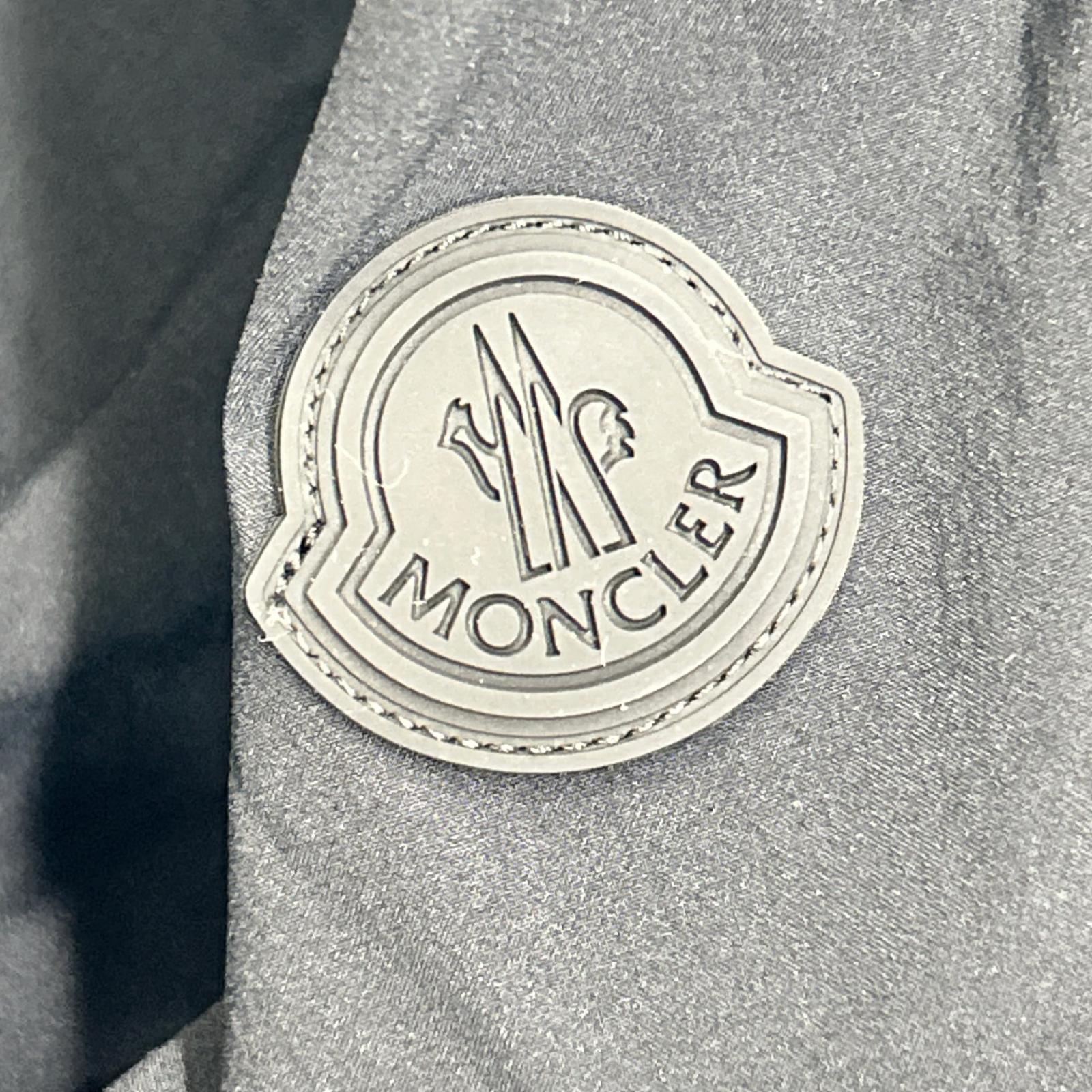 MONCLER モンクレール 23年 GIRARDIN ブラック ナイロン シャツジャケット ジャケット