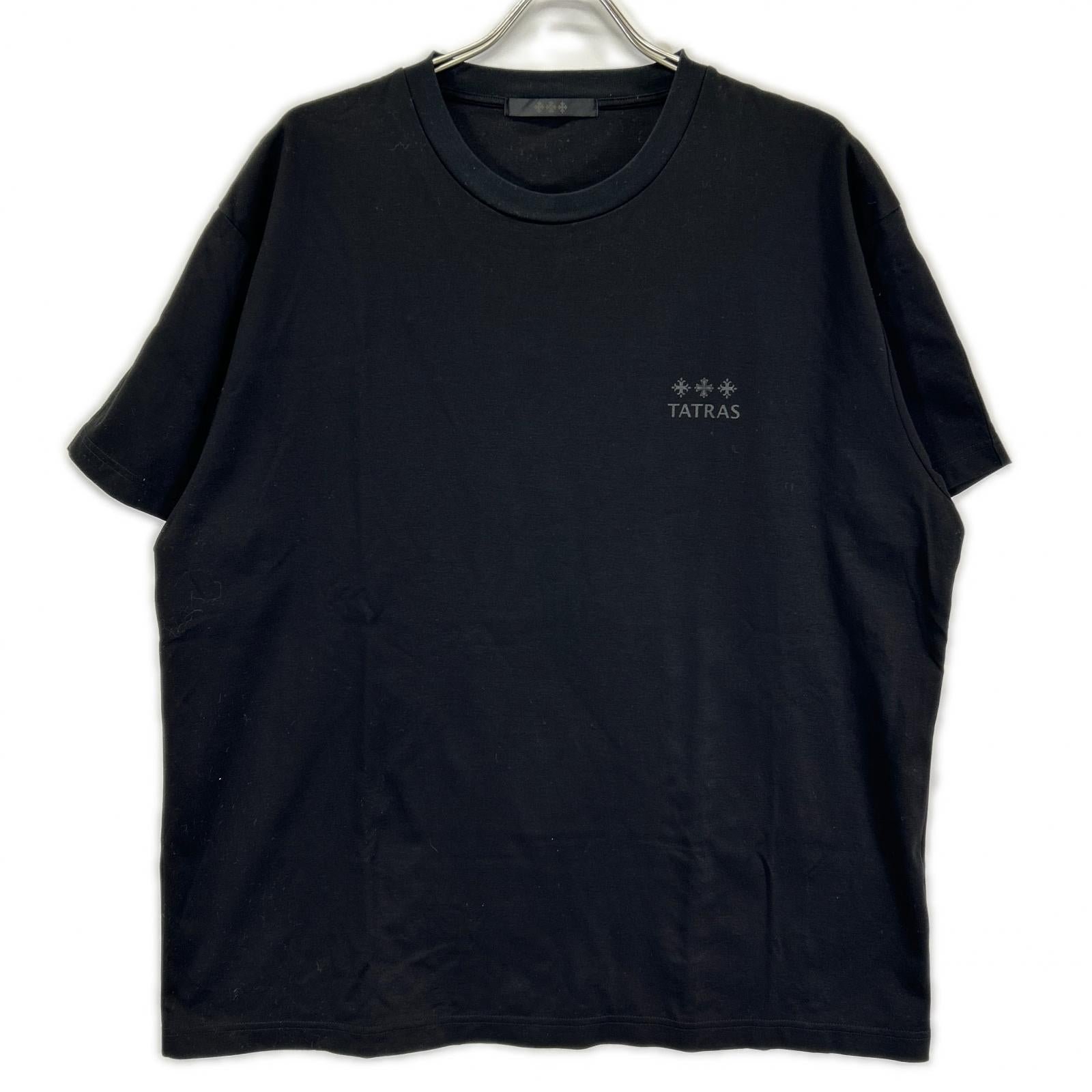 TATRAS タトラス MTAT24S8239 ブラック EION Tシャツ トップス