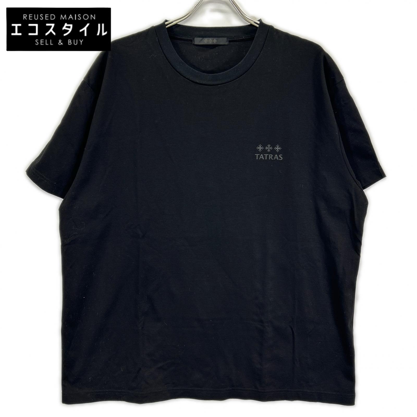 TATRAS タトラス MTAT24S8239 ブラック EION Tシャツ トップス