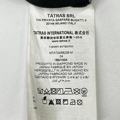 TATRAS タトラス MTAT24S8239 ブラック EION Tシャツ トップス
