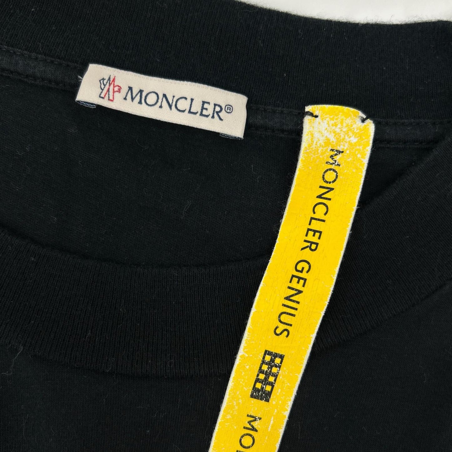 MONCLER モンクレール ジーニアス×アディダス 22年 ブラック 切り替えTシャツ トップス
