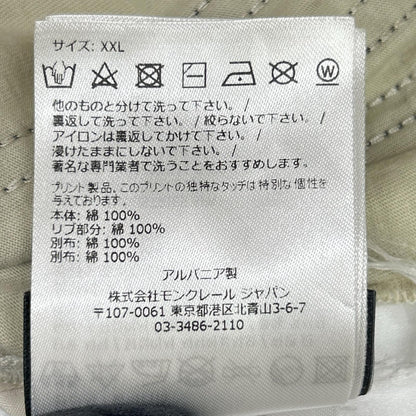MONCLER モンクレール ジーニアス×アディダス 22年 ブラック 切り替えTシャツ トップス