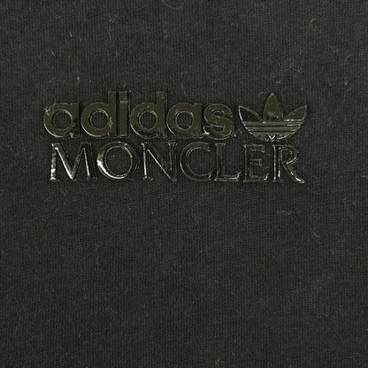 MONCLER モンクレール ジーニアス×アディダス 22年 ブラック 切り替えTシャツ トップス