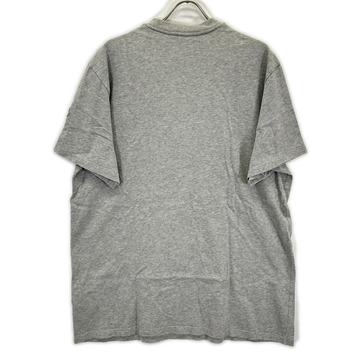 MONCLER モンクレール 23年 グレー ピクセルロゴ Tシャツ トップス