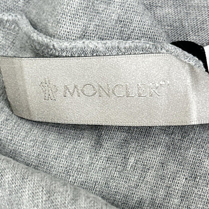MONCLER モンクレール 23年 グレー ピクセルロゴ Tシャツ トップス
