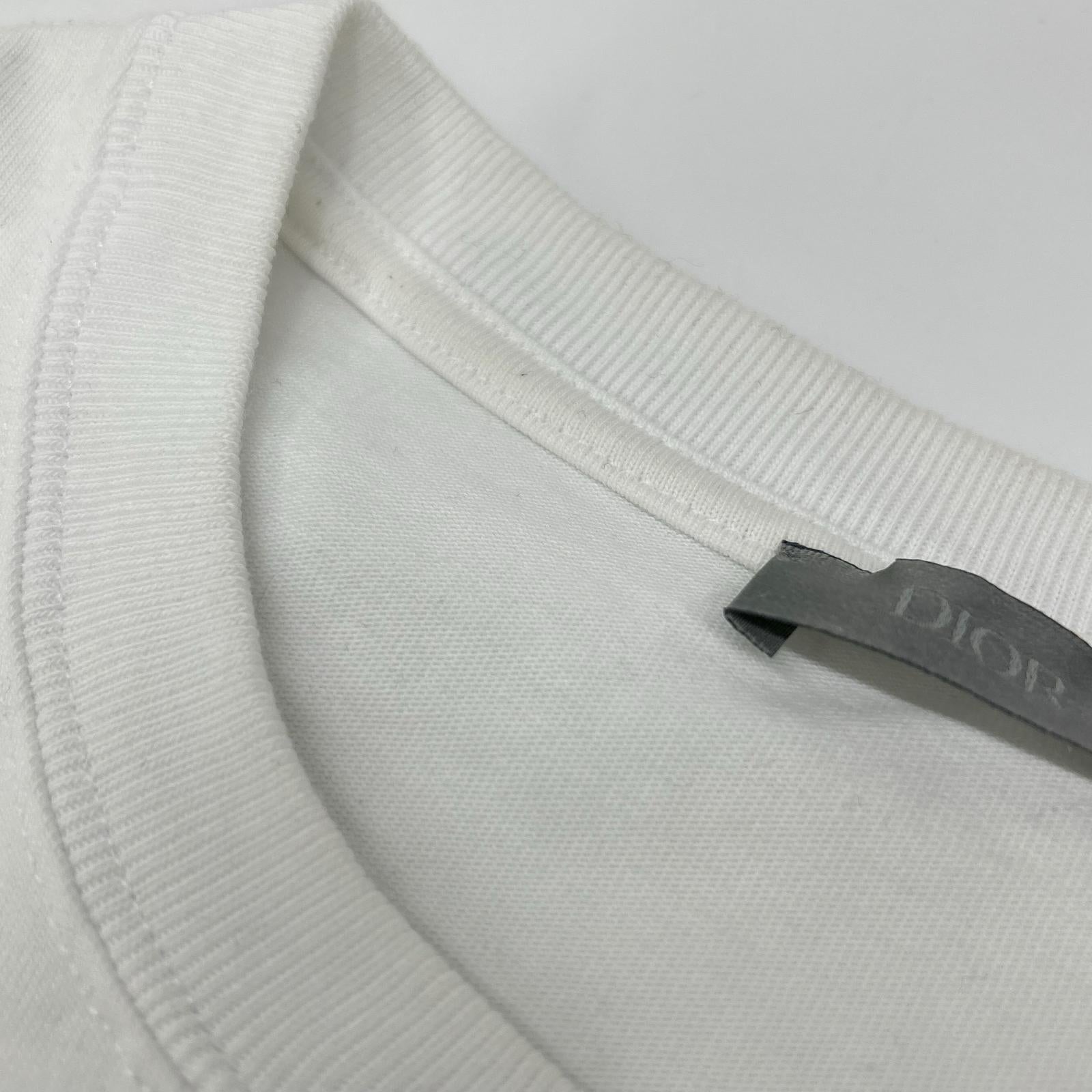DIOR ディオール 343J696C0554 ホワイト Christian Dior Couture Tシャツ トップス