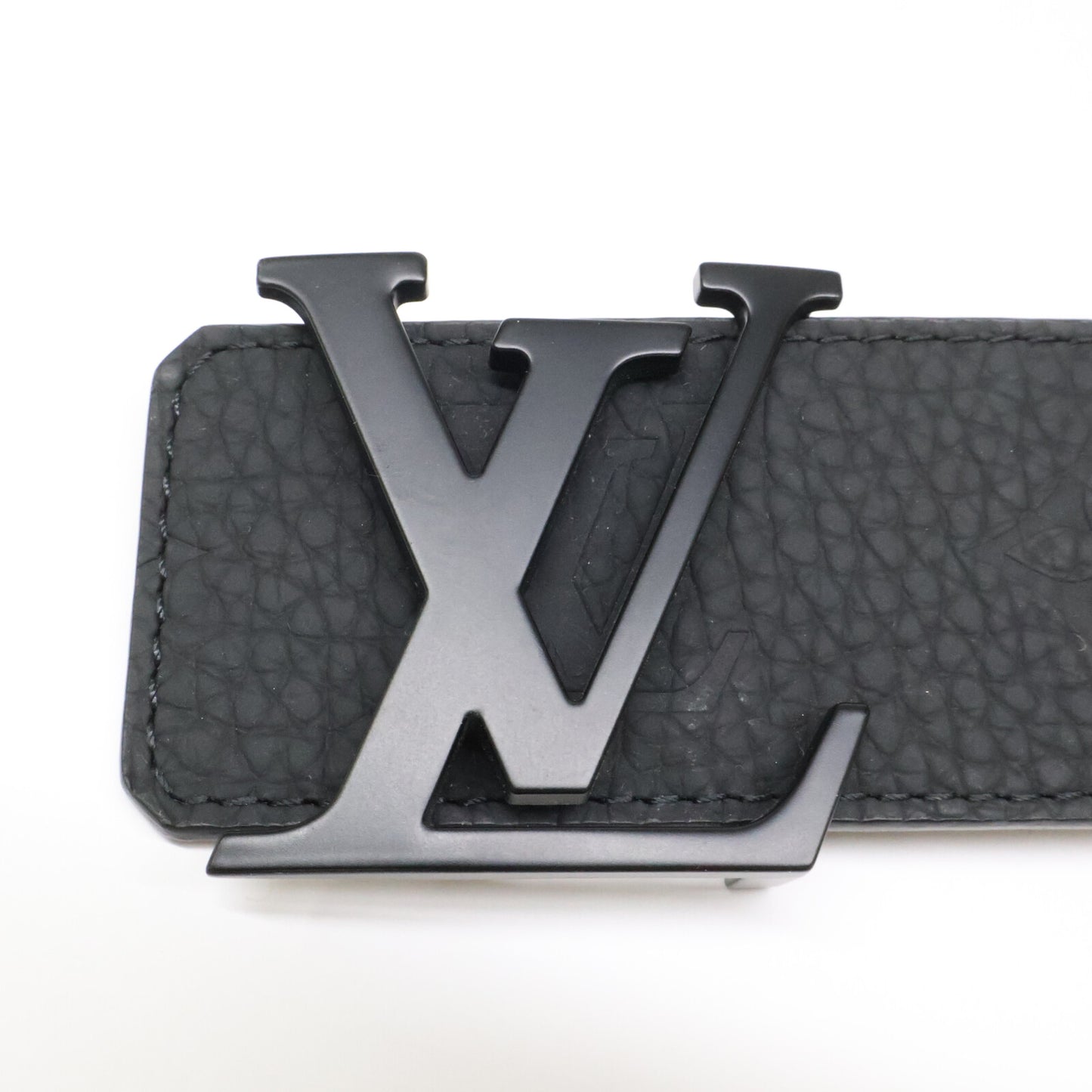 LOUIS VUITTON ルイヴィトン 【美品/23年製】M0424 LV ディメンション モノグラム ミッドナイト 40MM リバーシブル ベルト