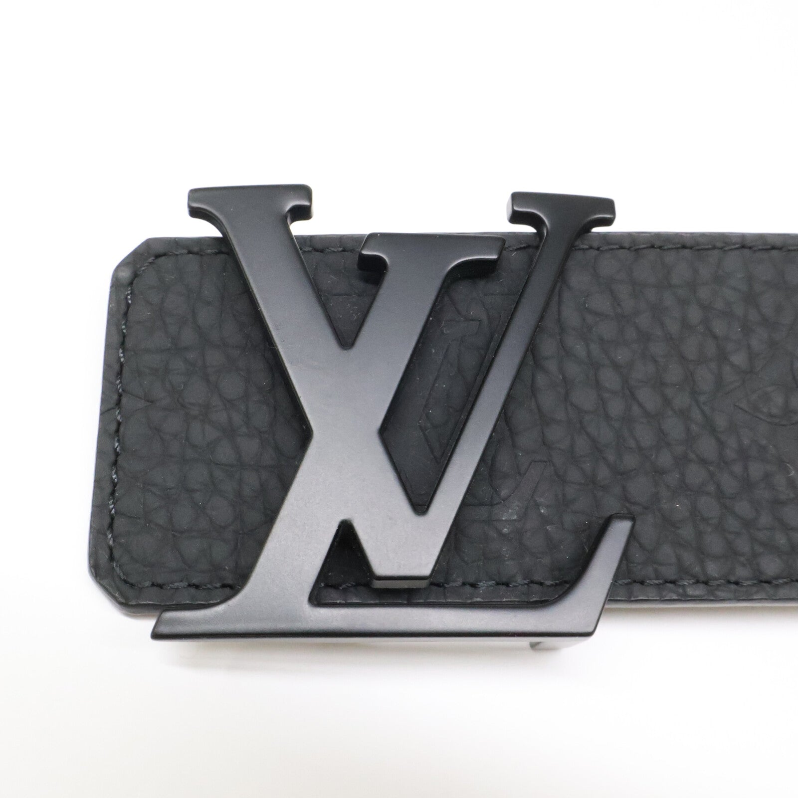LOUIS VUITTON ルイヴィトン 【美品/23年製】M0424 LV ディメンション モノグラム ミッドナイト 40MM リバーシブル ベルト