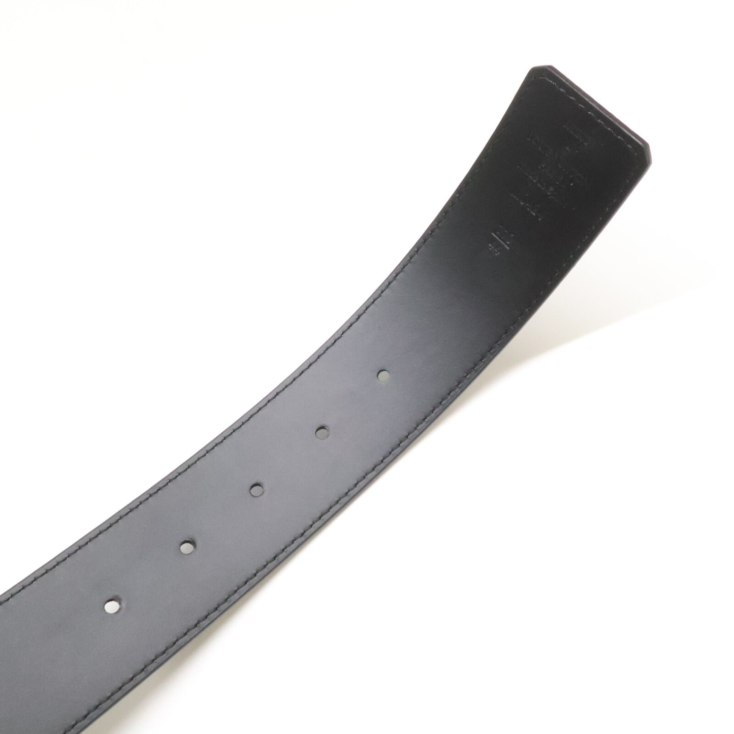 LOUIS VUITTON ルイヴィトン 【美品/23年製】M0424 LV ディメンション モノグラム ミッドナイト 40MM リバーシブル ベルト