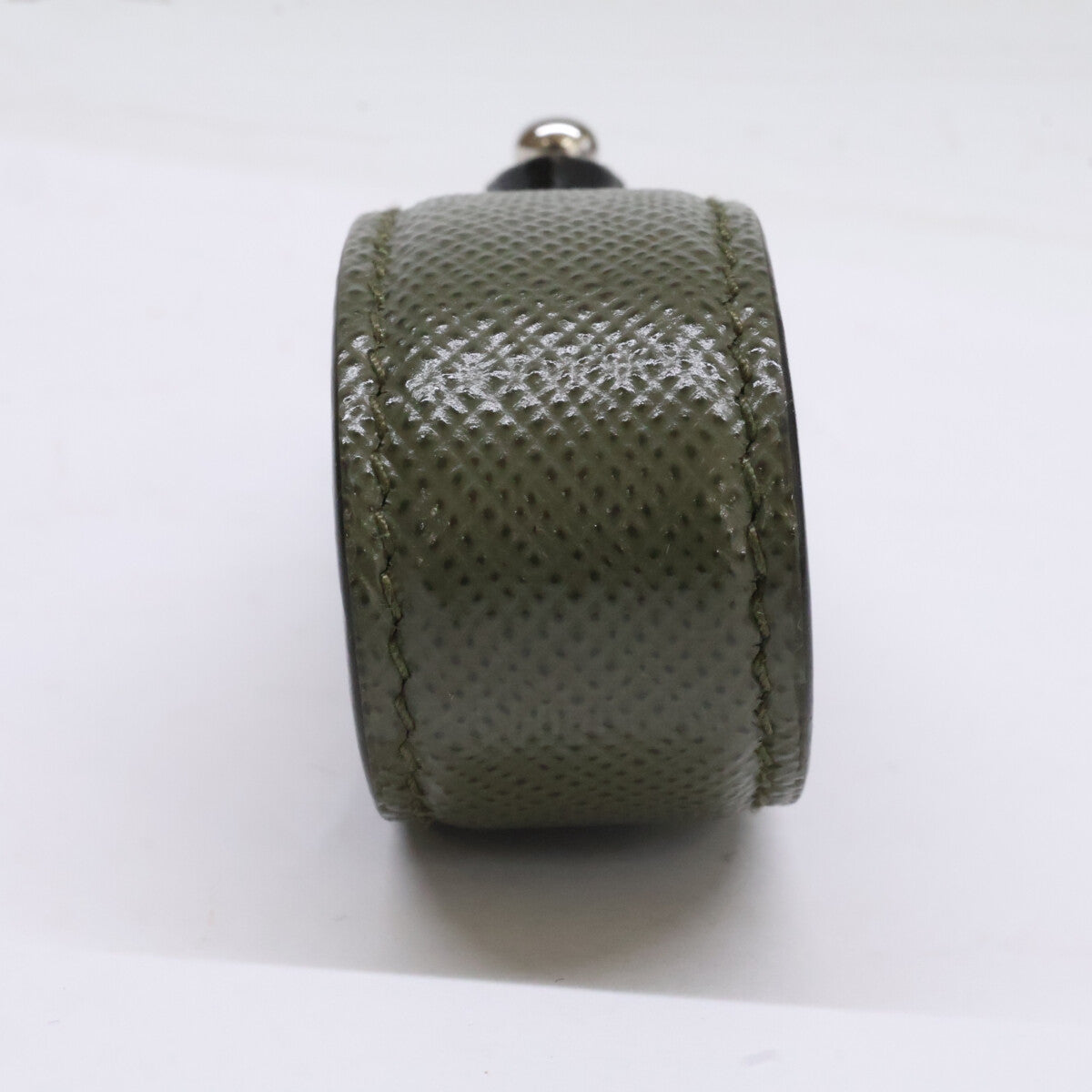 PRADA プラダ 2PP68T トライアングルロゴプレート サフィアーノレザー キーリング/ キーホルダー