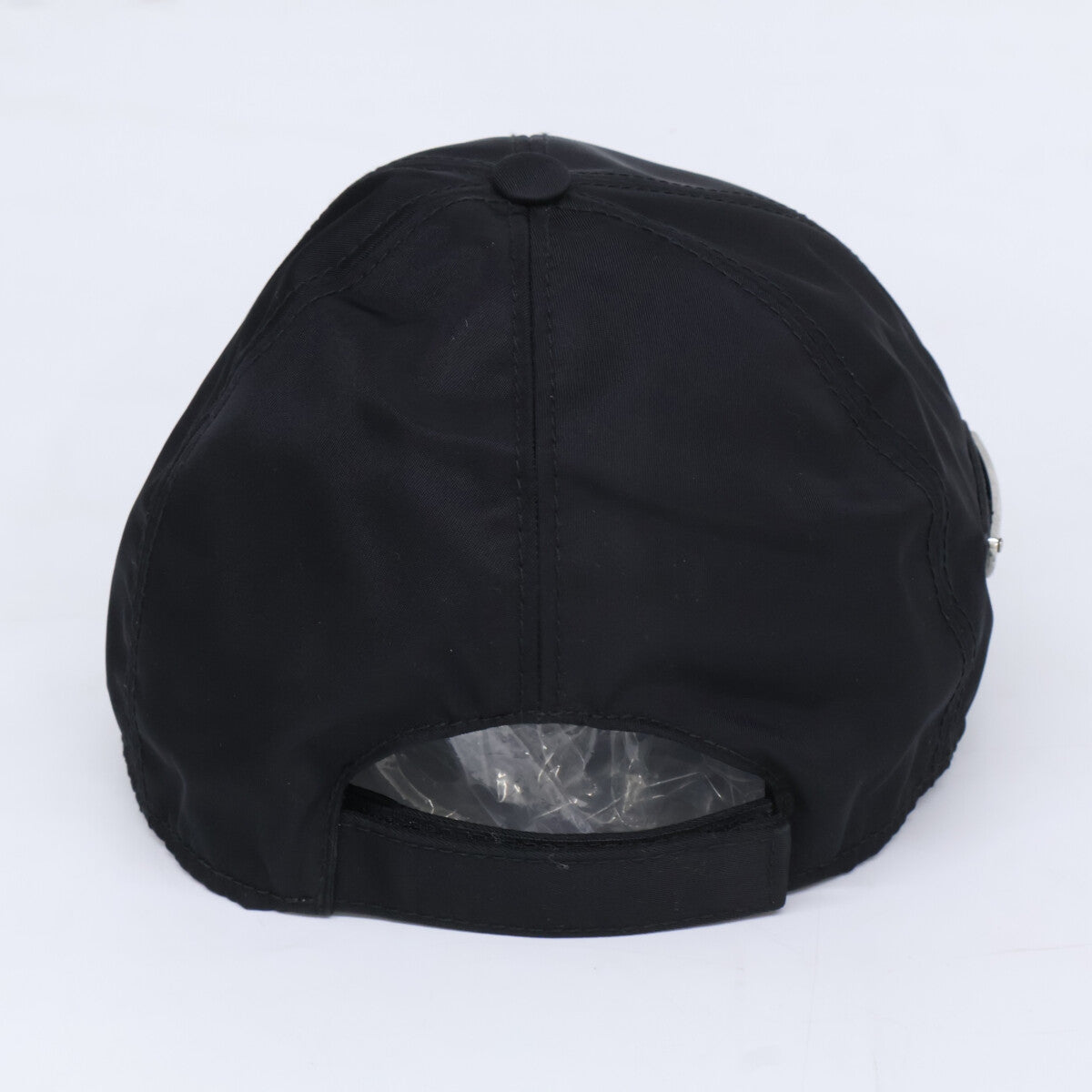 PRADA プラダ 2HC274 2DMI Re-Nylon トライアングルロゴ ナイロン ベースボールキャップ 帽子