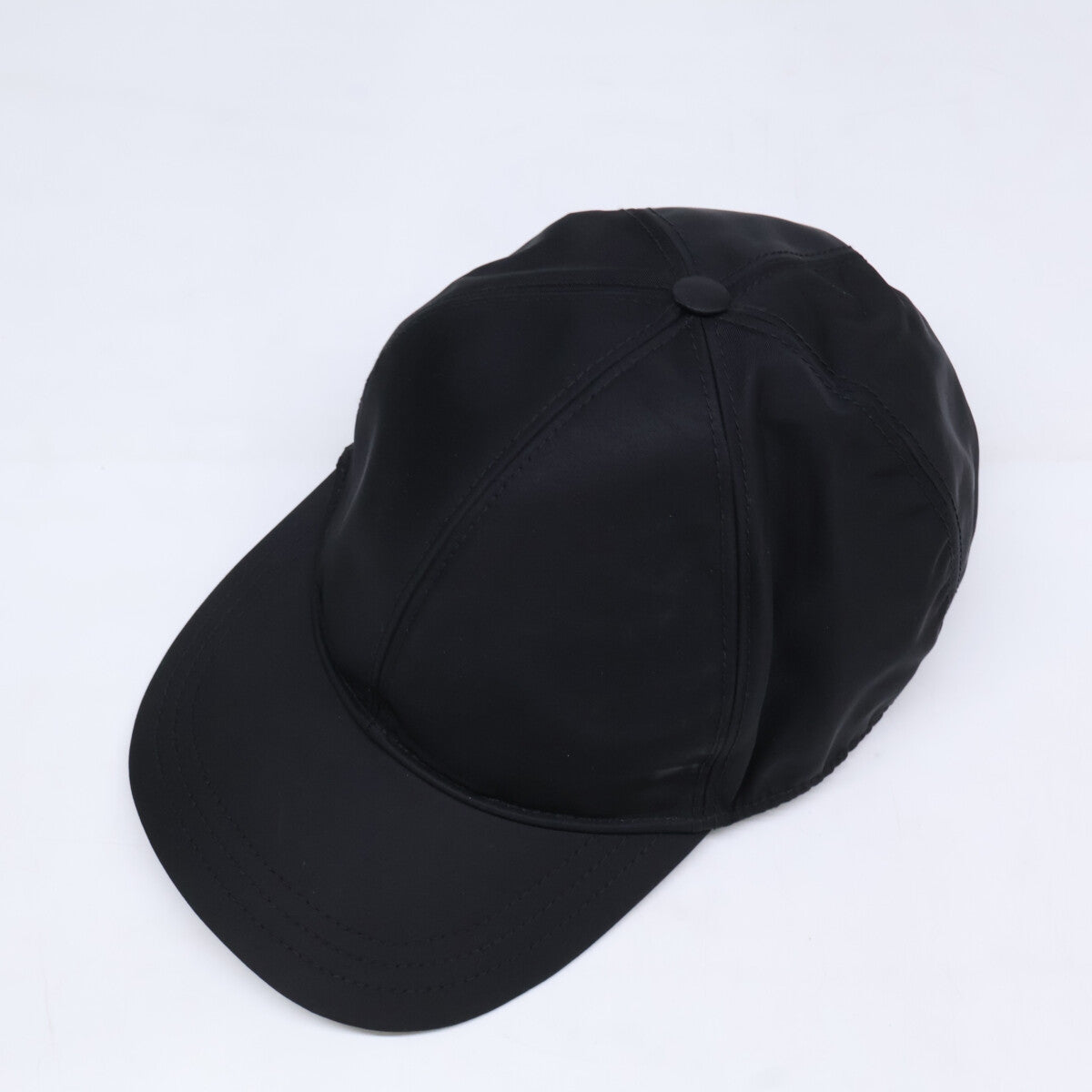 PRADA プラダ 2HC274 2DMI Re-Nylon トライアングルロゴ ナイロン ベースボールキャップ 帽子
