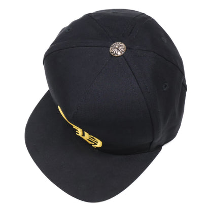 Chrome hearts クロムハーツ ブラック×イエロー 6Panel On Field 925釦 CHベースボールキャップ 帽子