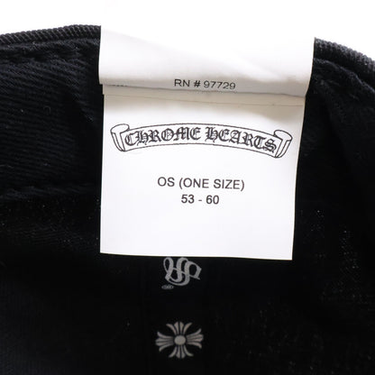 Chrome hearts クロムハーツ ブラック×イエロー 6Panel On Field 925釦 CHベースボールキャップ 帽子