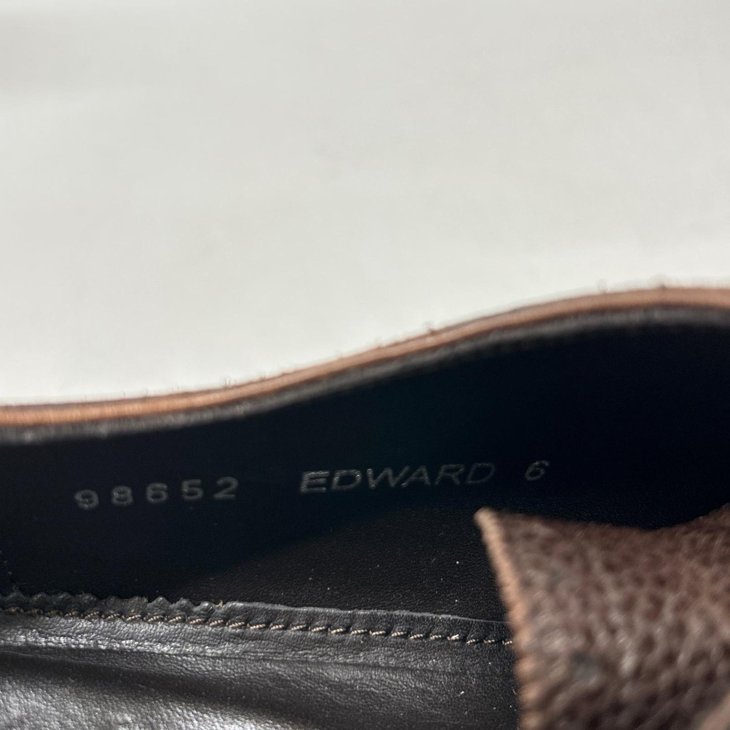JALAN SRIWIJAYA ジャランスリワヤ 98652 EDWARD シボ革 ウィングチップ シューズ シューズ