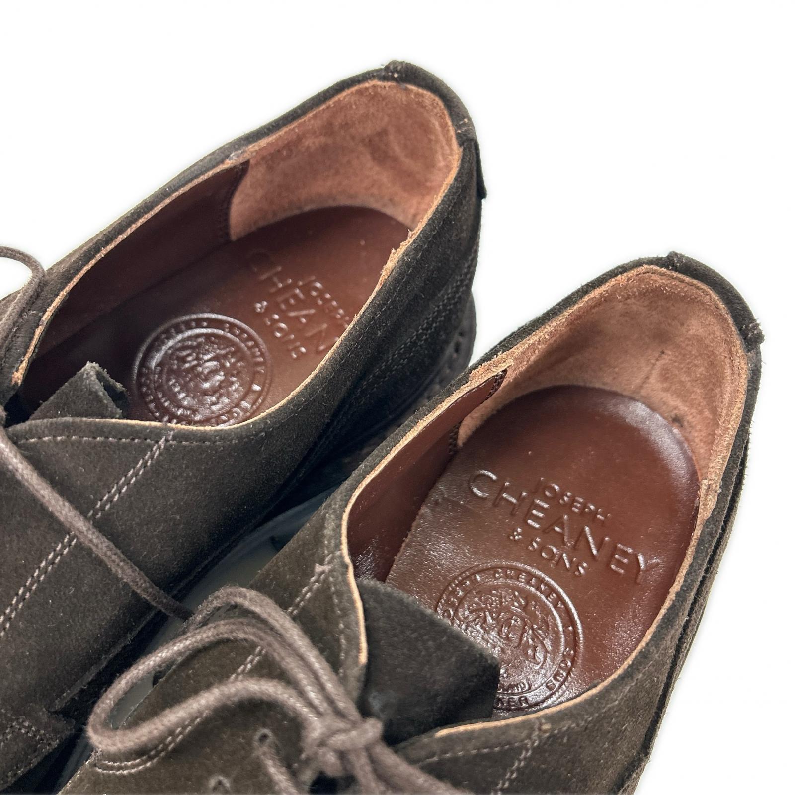 JOSEPH CHEANEY&SONS ジョセフチーニーアンドサンズ CAIRNGORM H ケンゴン スエード ストレートチップシューズ シューズ