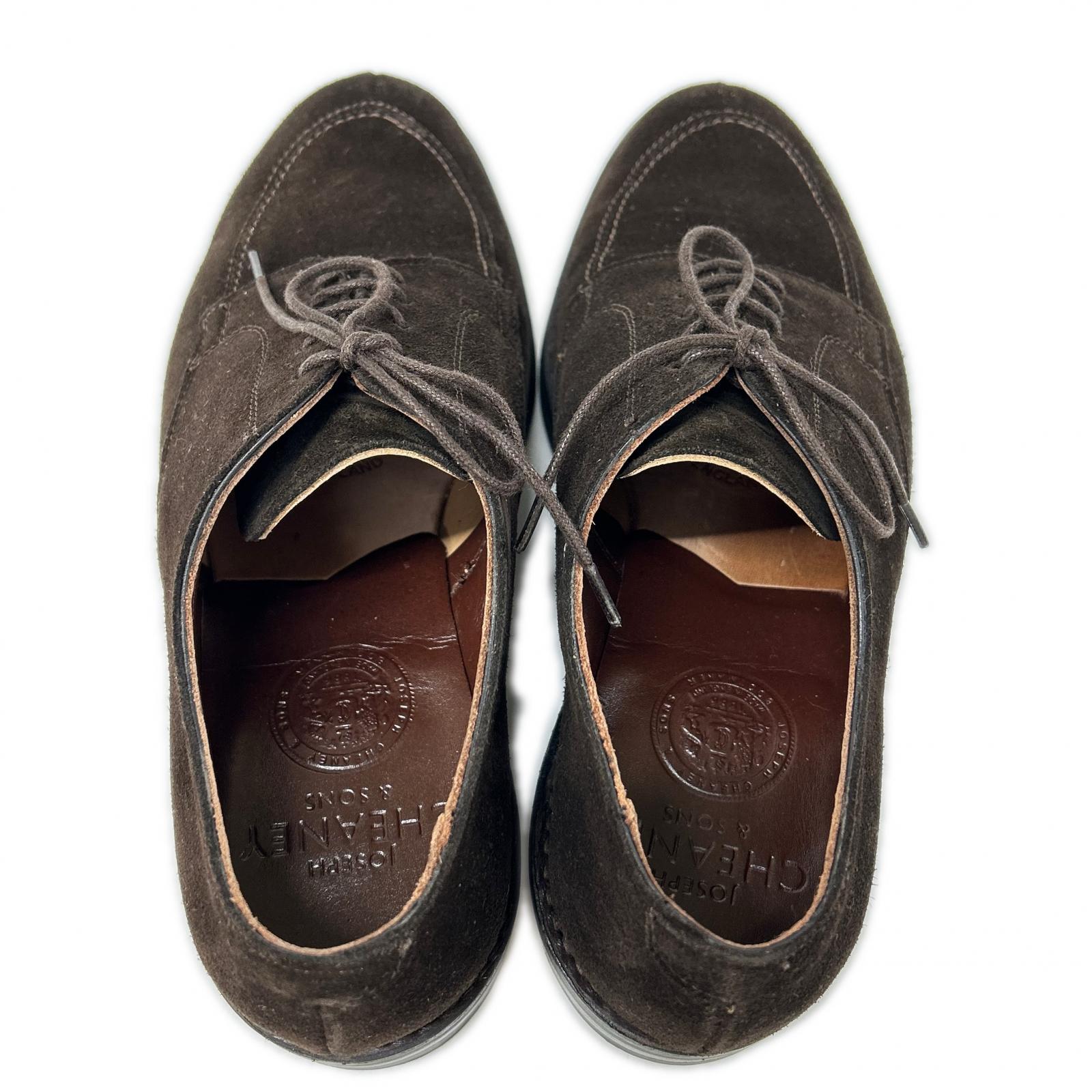 JOSEPH CHEANEY&SONS ジョセフチーニーアンドサンズ FORESTER R フォレスター スエード Uチップシューズ シューズ