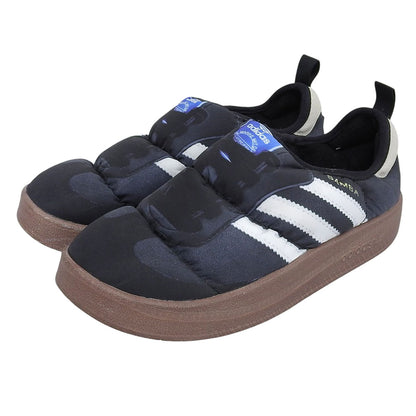 adidas アディダス 新品同様 PUFFYLETTE SAMBA スリッポン サンダル シューズ メンズ ブラック 26.5cm HP6700 シューズ