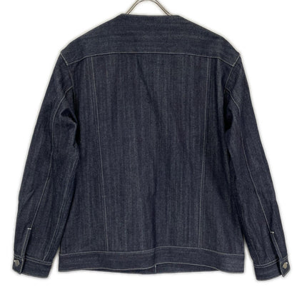 foufou フーフー 23AW FF231JK03 インディゴ no collar denim jacket ジャケット