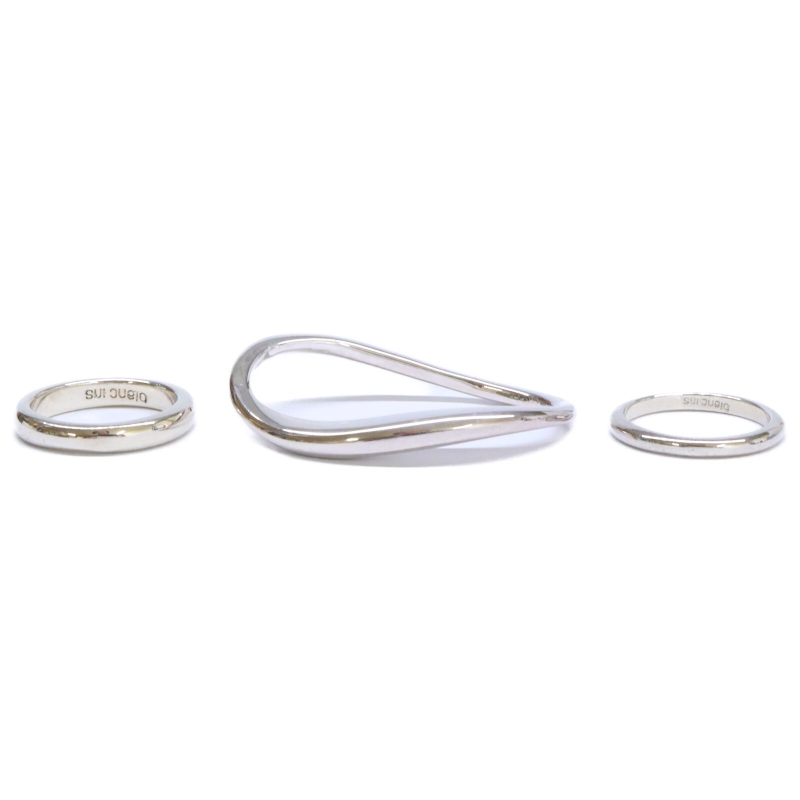 blanciris ブランイリス RG18-027-SV00 925 EVOLUTION RING エボリューション 3ピース リング 指輪