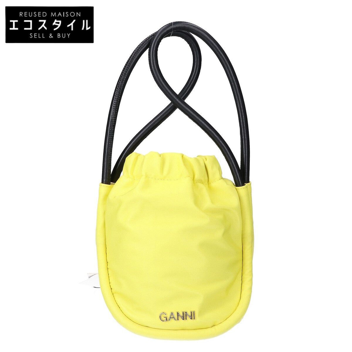 GANNI ガニー 【新品同様】5826 Knot Mini Purse ハンドバッグ