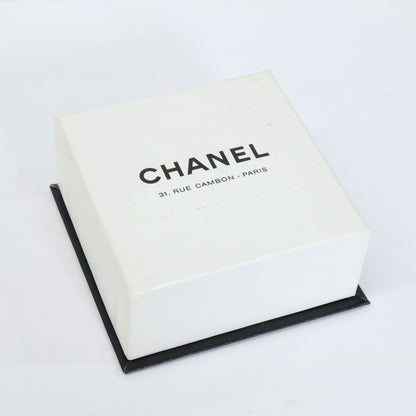 CHANEL シャネル 美品 2 5 グリポア サークル ブローチ