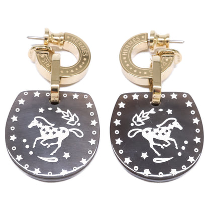 HERMES エルメス 新品同様 シュヴァル ドゥ クールPM ピアス