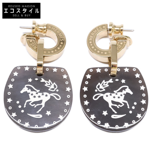 HERMES エルメス 新品同様 シュヴァル ドゥ クールPM ピアス