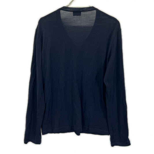 JILSANDER ジルサンダー ネイビー IM751012 ウール カーディガン トップス