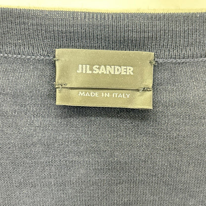 JILSANDER ジルサンダー ネイビー IM751012 ウール カーディガン トップス