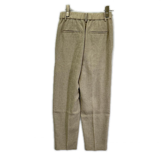 UNITED ARROWS ユナイテッドアローズ ベージュ Spiree IAS タック テーパードパンツ ボトムス