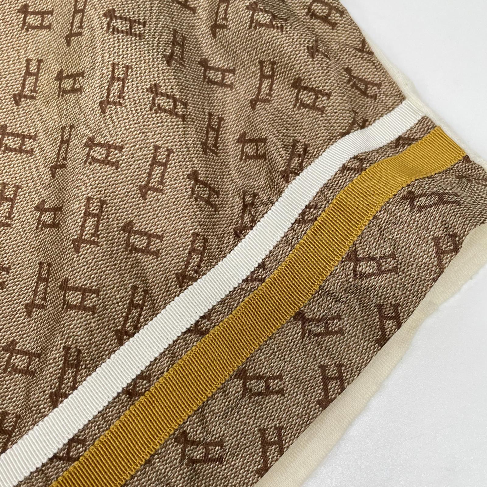 HERNO ヘルノ MG0001D-70028-1033 ブラウン Hモノグラム ニットドッキングカットソー トップス