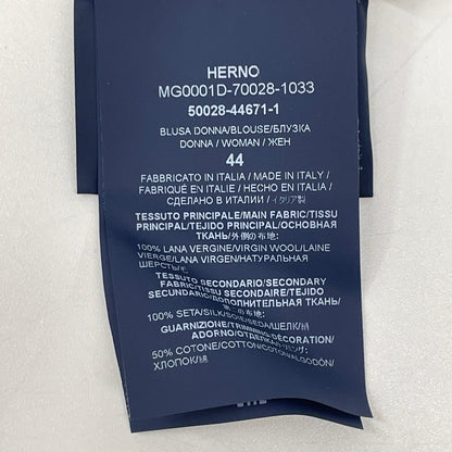 HERNO ヘルノ MG0001D-70028-1033 ブラウン Hモノグラム ニットドッキングカットソー トップス