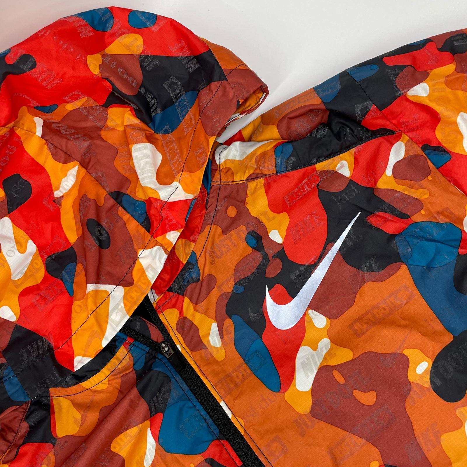 NIKE ナイキ AH5988-634 オレンジ シールド ゴースト FL カモ ジャケット ジャケット