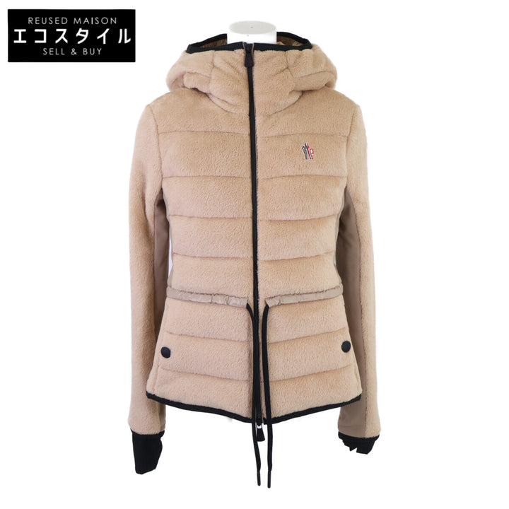 MONCLER モンクレール GRENOBLE グルノーブル【新品同様/24年製】J20988G00024 MAGLIA CARDIGAN ファーフリース フーディダウンジャケット ジャケット