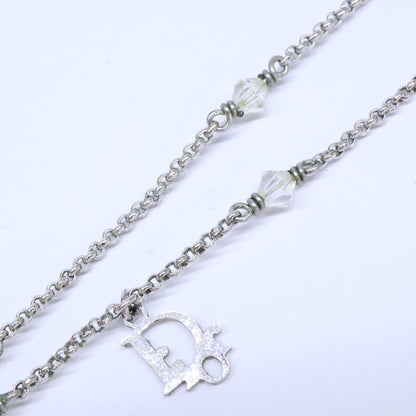 DIOR ディオール リボンモチーフ ティアドロップ ネックレス
