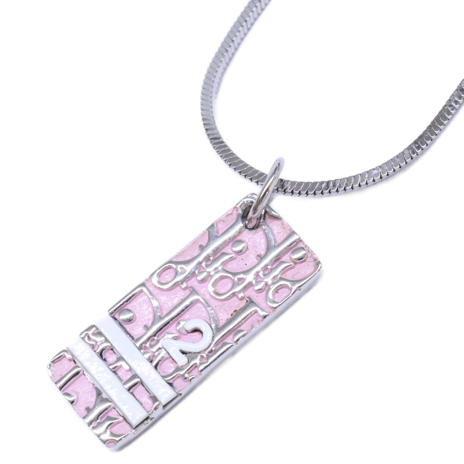 DIOR ディオール トロッター NO.2 プレート ネックレス
