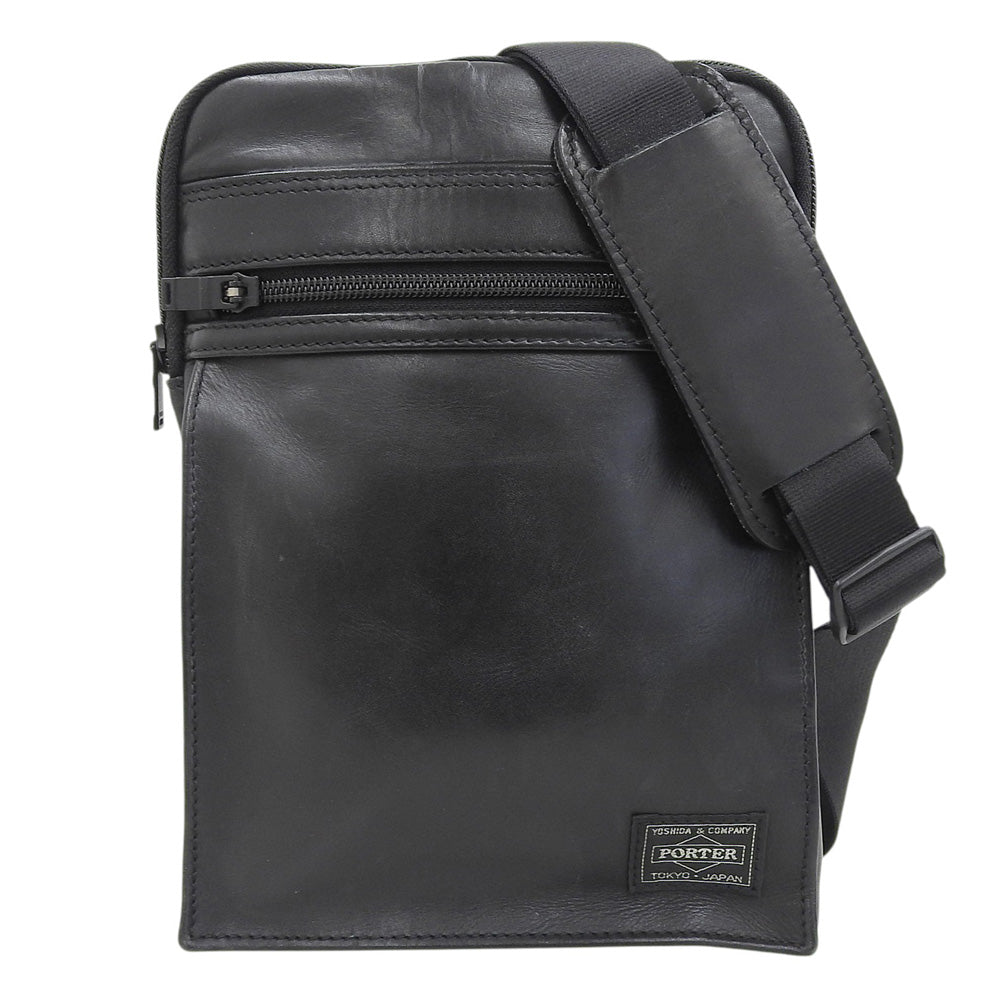 PORTER ポーター AMAZE レザー ショルダーバッグ メンズ 黒 ブラック 022-03794 ショルダーバッグ
