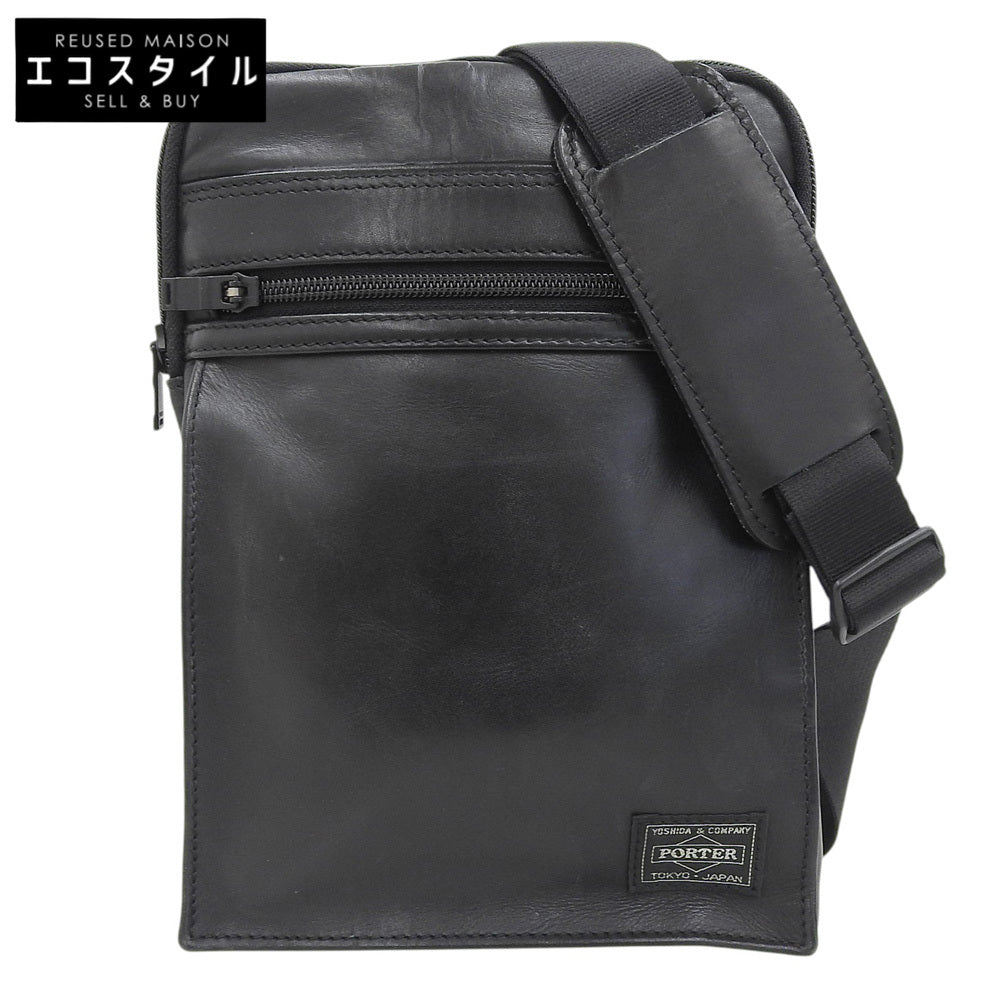 PORTER ポーター AMAZE レザー ショルダーバッグ メンズ 黒 ブラック 022-03794 ショルダーバッグ