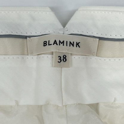 BLAMINK ブラミンク 7914-299-0362 ホワイト RESORT タックテーパードパンツ ボトムス