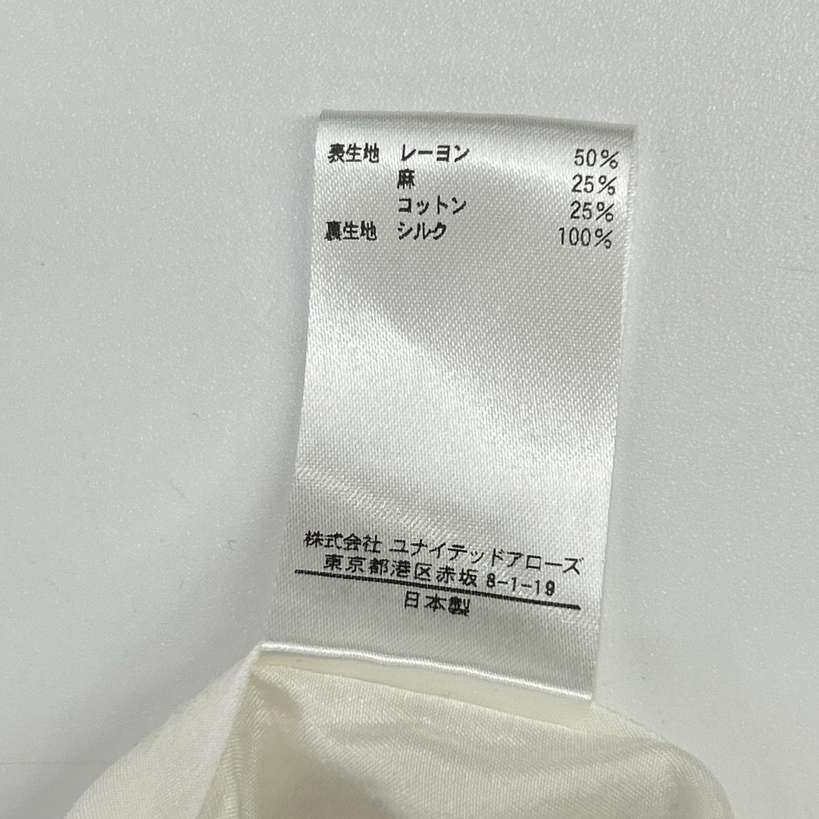 BLAMINK ブラミンク 7914-299-0362 ホワイト RESORT タックテーパードパンツ ボトムス