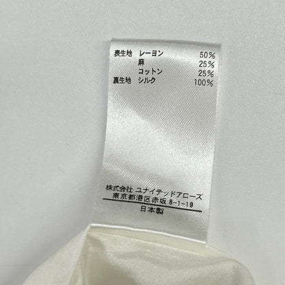 BLAMINK ブラミンク 7914-299-0362 ホワイト RESORT タックテーパードパンツ ボトムス