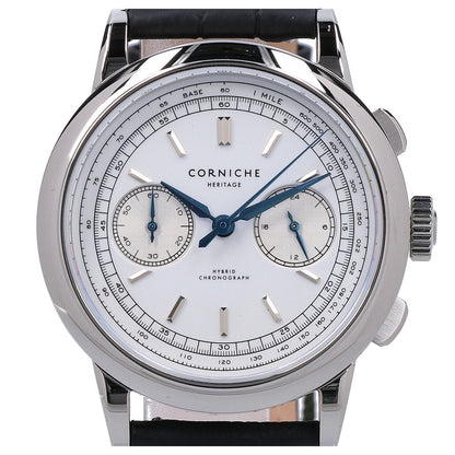 CORNICHE コーニッシュ 【新品】CW-HC-SWB 70983 SS Heritage クロノグラフ クオーツ 腕時計