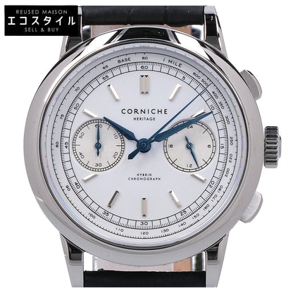 CORNICHE コーニッシュ 【新品】CW-HC-SWB 70983 SS Heritage クロノグラフ クオーツ 腕時計