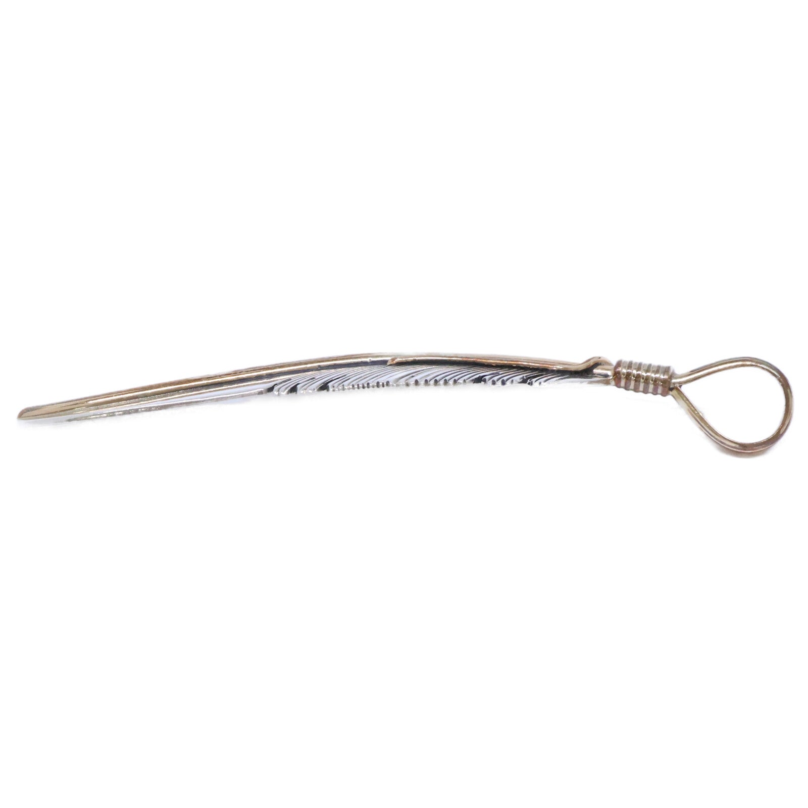 HARVEY MACE ハーヴィー メイス Sterling 12KGF フェザー ペンダントトップ