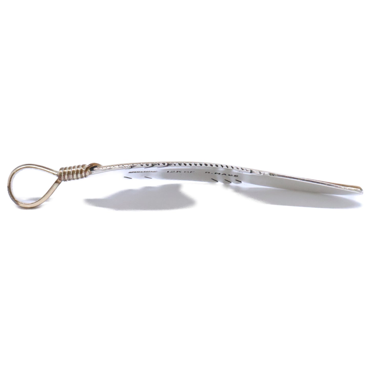 HARVEY MACE ハーヴィー メイス Sterling 12KGF フェザー ペンダントトップ