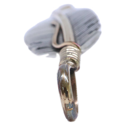 HARVEY MACE ハーヴィー メイス Sterling 12KGF フェザー ペンダントトップ